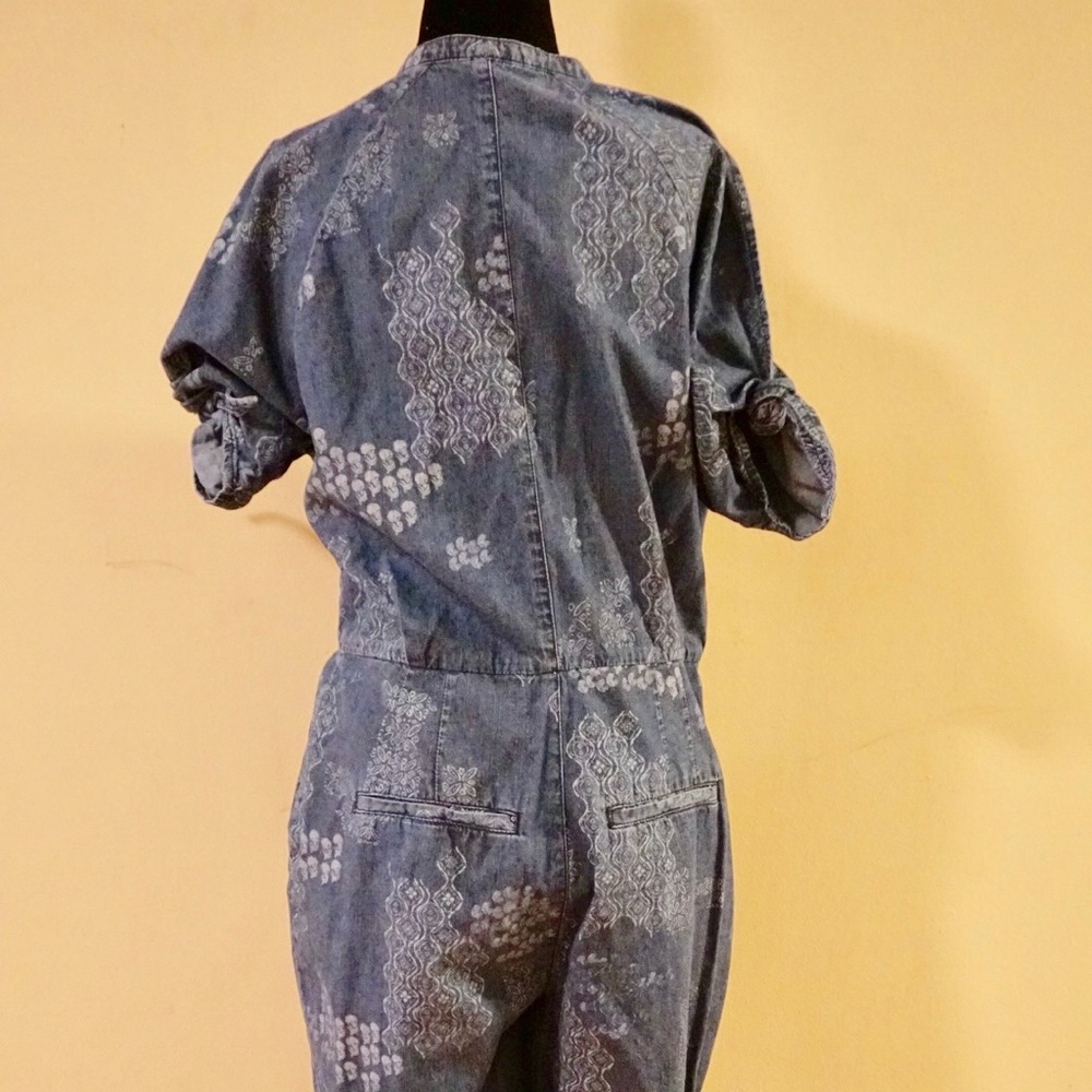 Free People Denim Romper